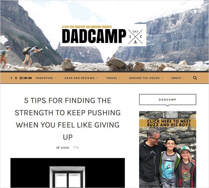 dad camp